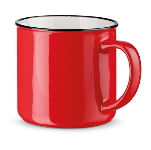 red VERNON. Taza de cerámica de 340 ml