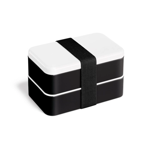 black BOCUSE. Fiambrer. Fiambrera de PP y PS de 680 mL