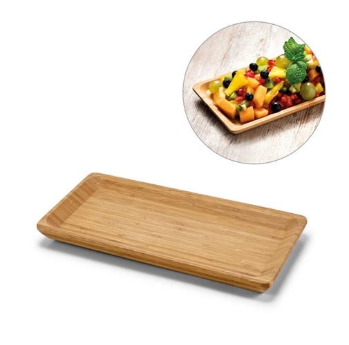 MUSTARD. Bandeja de bambú