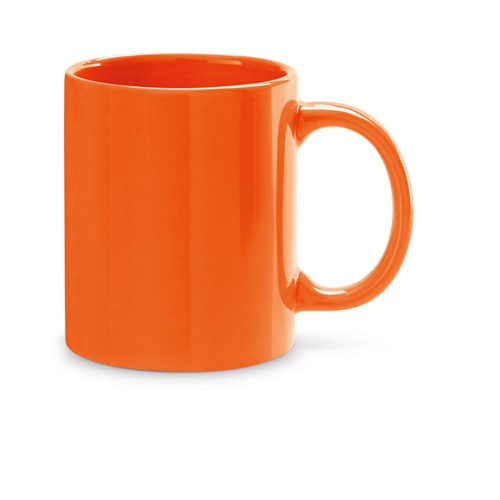orange BARINE. Taza de cerámica 350 mL