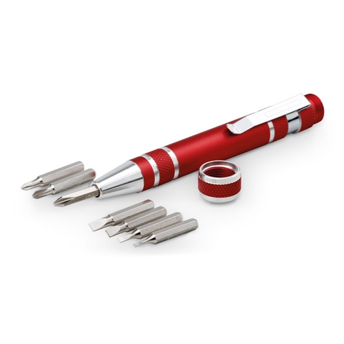 red TOOLPEN. Juego de destornilladores de punta redonda