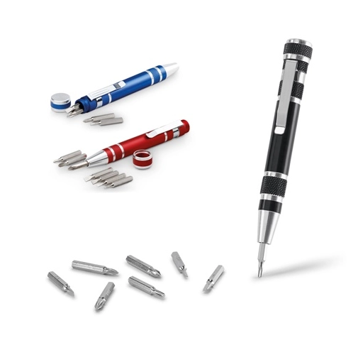 TOOLPEN. Juego de destornilladores de punta redonda