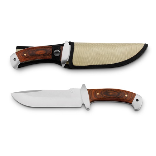 NORRIS. Cuchillo de acero inoxidable y madera