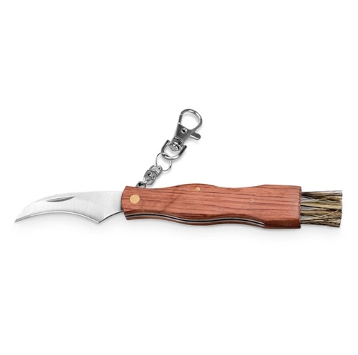 natural GUNTER. Navaja de bolsillo de acero inoxidable y madera