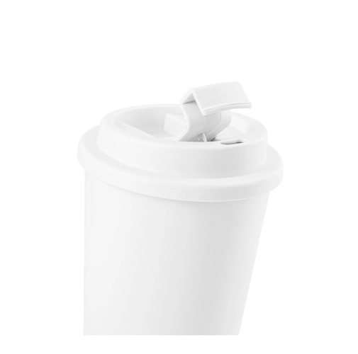 white CUPPARI. Taza de viaje