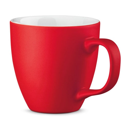 red PANTHONY MAT. Taza de porcelana de 450 mL