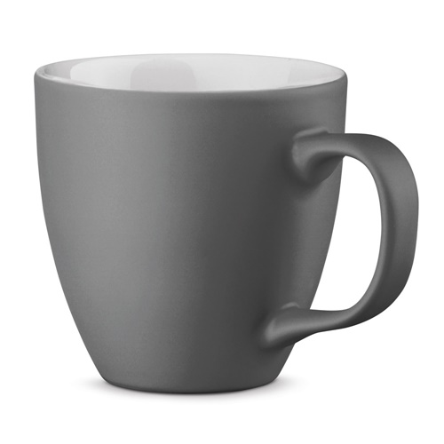 gray PANTHONY MAT. Taza de porcelana de 450 mL