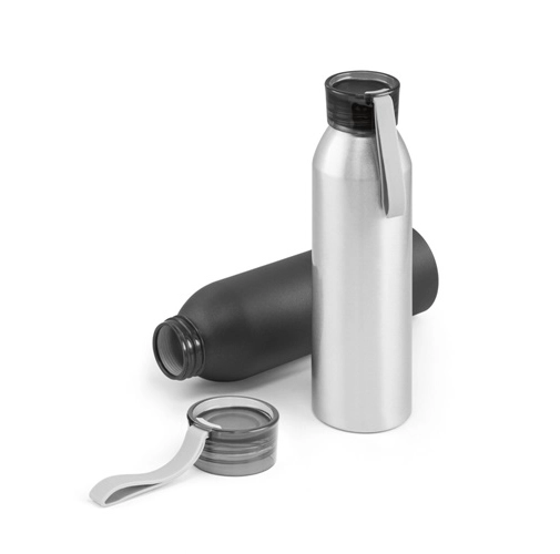 RIO. Botella de aluminio reciclado (100% rAL) con tapón de PP 660 mL