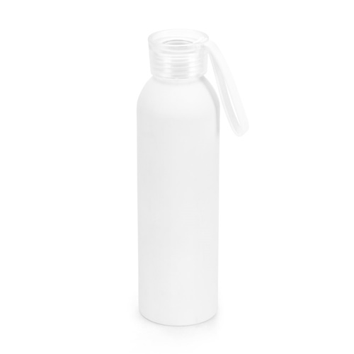 white RIO. Botella de aluminio reciclado (100% rAL) con tapón de PP 660 mL