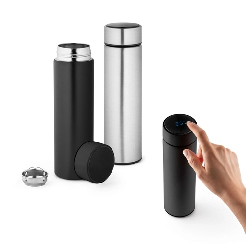 ROSSI. Botella termo aislada al vacío de 470 mL