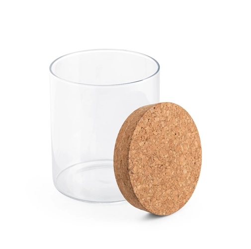 natural SPICE 700. Botella de vidrio de borosilicato con tapa de corcho 700ml