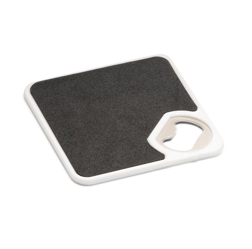 FUNFAYE. Posavasos de ABS con abrebotellas