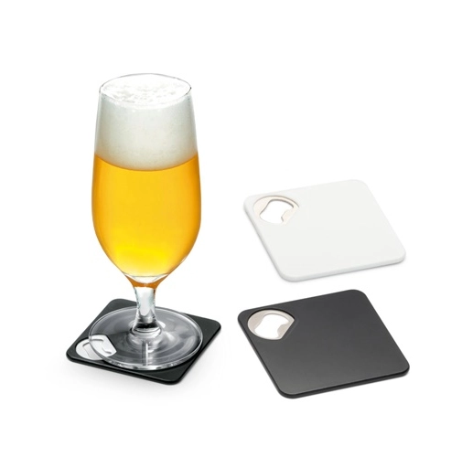 FUNFAYE. Posavasos de ABS con abrebotellas