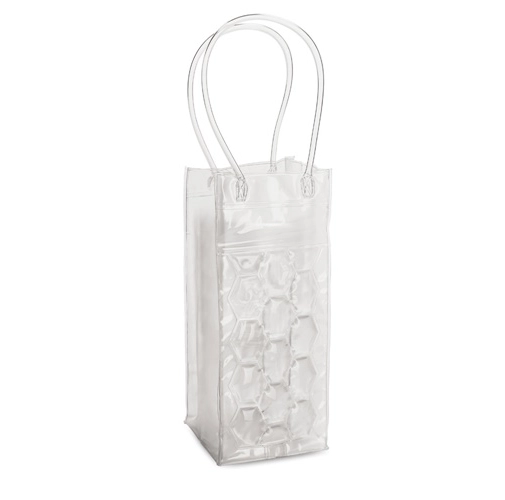 transparente COLOMBIA. Bolsa enfriadoraBolsa enfriadora de PVC para una botella