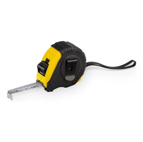 yellow GULIVER V. Cinta métrica de 5 m hecha en ABS