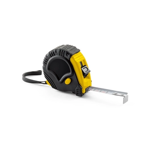 yellow GULIVER V. Cinta métrica de 5 m hecha en ABS