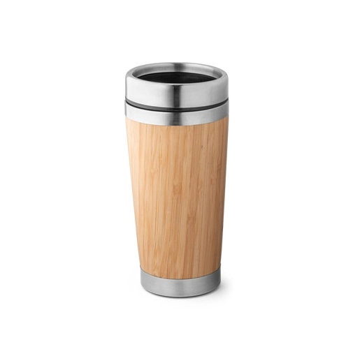 natural PIETRO. Vaso de viaje de bambú de 500 mL