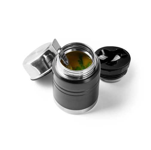 black GIMLET. Termo para alimentos de acero inoxidable de 550 mL