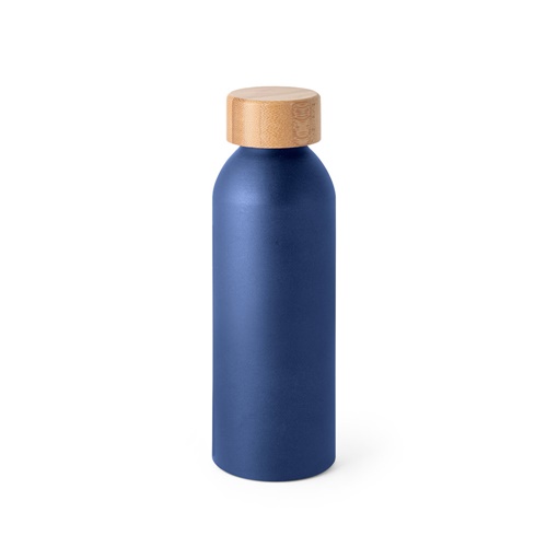 azul marino QUETA. Botella de 550 mL