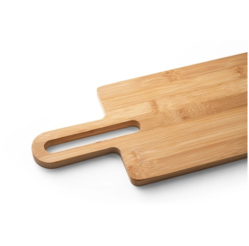 natural CARAWAY LONG. Tabla de servir de bambú