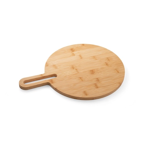 natural CARAWAY ROUND. Tablero redondo de bambú