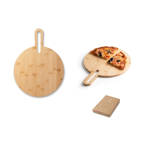 CARAWAY ROUND. Tablero redondo de bambú