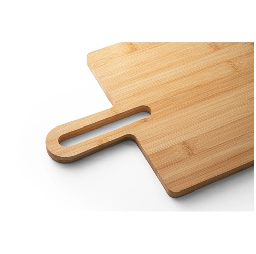 natural CARAWAY. Tabla de servir de bambú