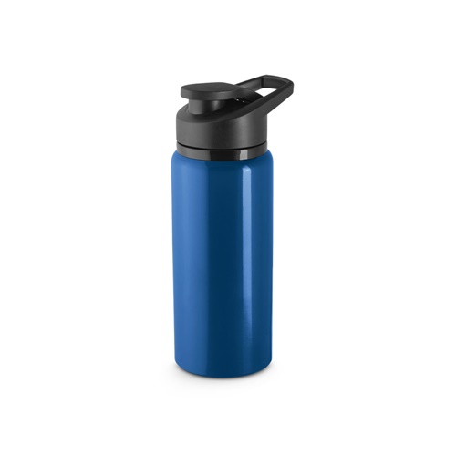 azul marino SHAWN. botella deportiva de 90% aluminio reciclado 660 mL