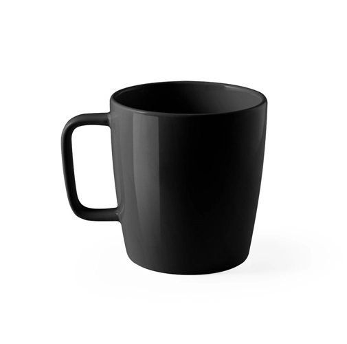 black DHONI. Taza de cerámica 450 ml