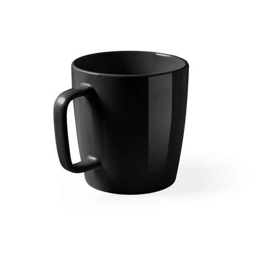 black DHONI. Taza de cerámica 450 ml