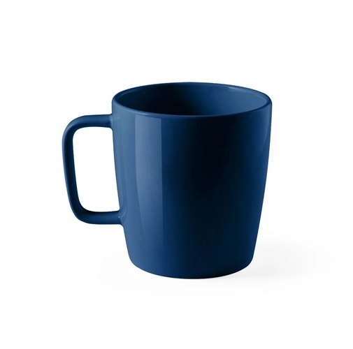 azul marino DHONI. Taza de cerámica 450 ml