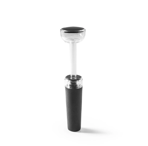 black VIOGNIER. Tapón de vino con bomba de vacío