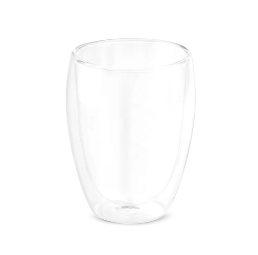 transparente MACHIATO CUP. Vaso de vidrio borosilicato 350 ml