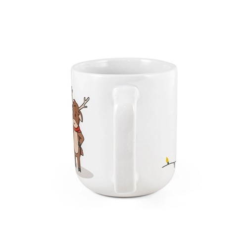 REINDEER. Taza con estampado navideño 330 mL