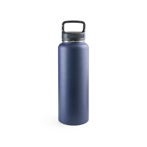 azul marino SINNER. Botella de acero inoxidable 90% reciclado con gran capacidad: hasta 1200 mL