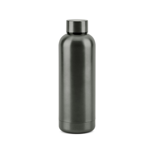 gun metal ODIN METTALIC. Botella en acero inoxidable 90% reciclado 550 mL