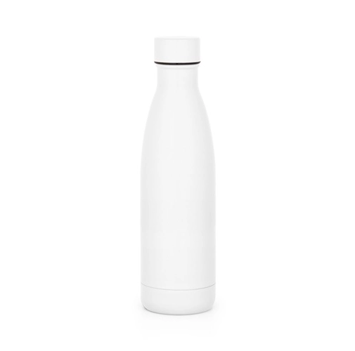 white RE-BUFFON M. Termo fabricado con 90% acero inoxidable reciclado 520 mL