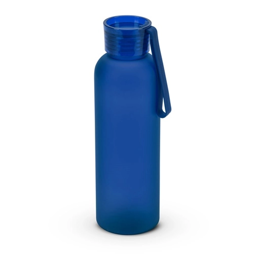 blue RIO rPET. Botella de PET reciclado (100% rPET) con acabado mate 600 ml