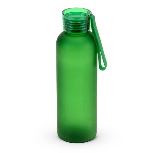 green RIO rPET. Botella de PET reciclado (100% rPET) con acabado mate 600 ml