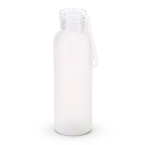 transparente RIO rPET. Botella de PET reciclado (100% rPET) con acabado mate 600 ml