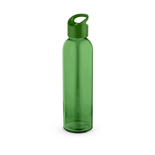 green PORTIS GLASS. botella de vidrio de 500ml