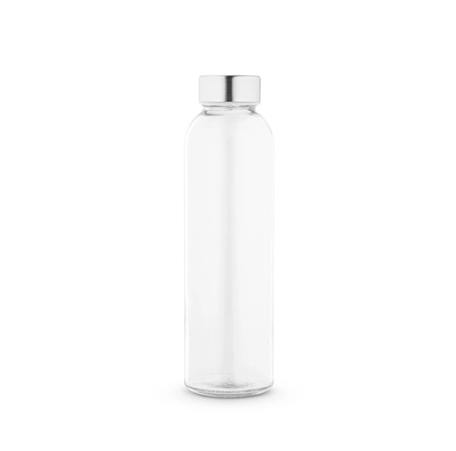 transparente SOLER. Botella de vidrio de 500ml