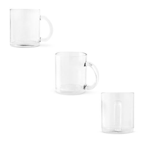 CARMO. Taza de cristal para sublimación de 350 mL