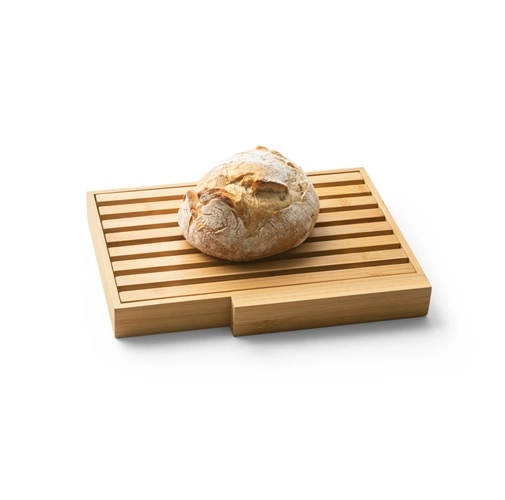 natural PASSARD. Tabla de pan en bambú con cuchillo de acero inoxidable