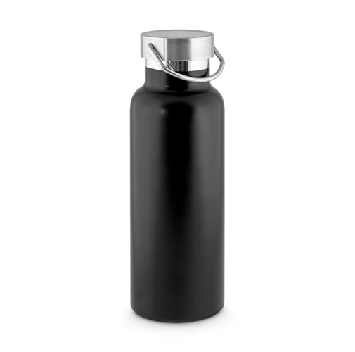 DUPLANTIS. Botella de acero inoxidable (36% reciclado) con aislamiento al vacío de 810 mL