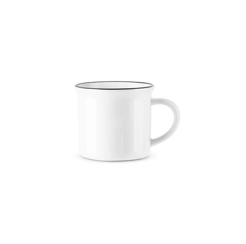 white SELDEN. Taza de cerámica para sublimación 280 ml