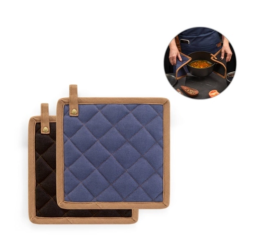 CLOVES. MANGO DE SARTÉN DE LONA DE ALGODÓN (275 G/M²)