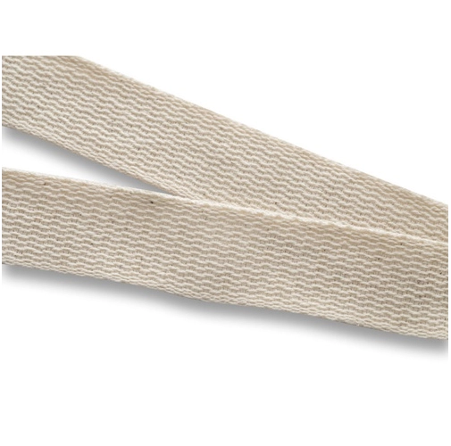 natural claro HEATHROW. Lanyard de algodón 100%