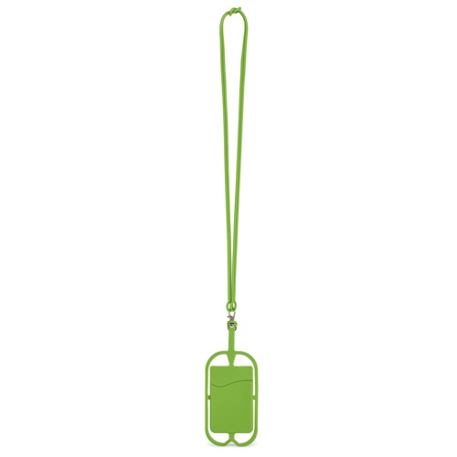 verde claro NICOLAUS. Tarjetero con soporte para smartphone