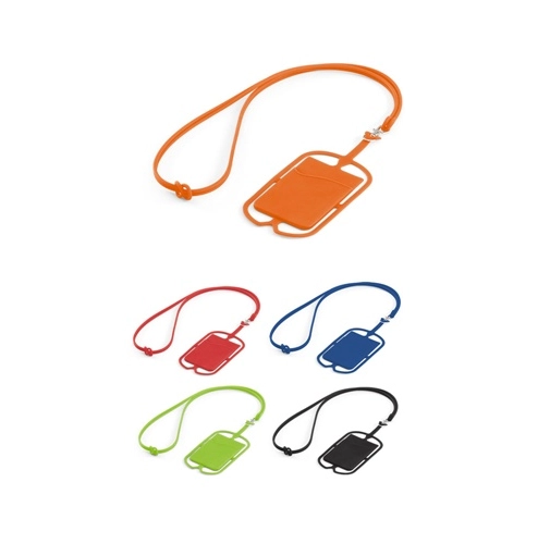 NICOLAUS. Tarjetero con soporte para smartphone